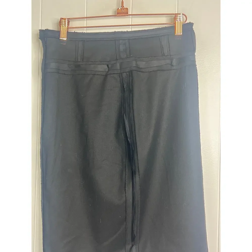 Robert Rodriguez‎ Black Fully Lined Raw Seam Pencil Skirt Size 4 - Picture 2 of 9
